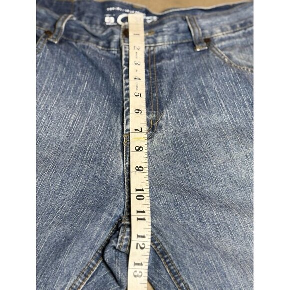 Vintage One Tough Brand Light Wash Distressed Jeans 36x30 - Picture 11 of 13